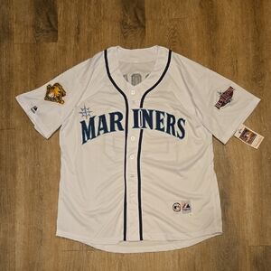 Bret Boone 2001 Seattle Mariners Stitched All Star Game New Mens XL